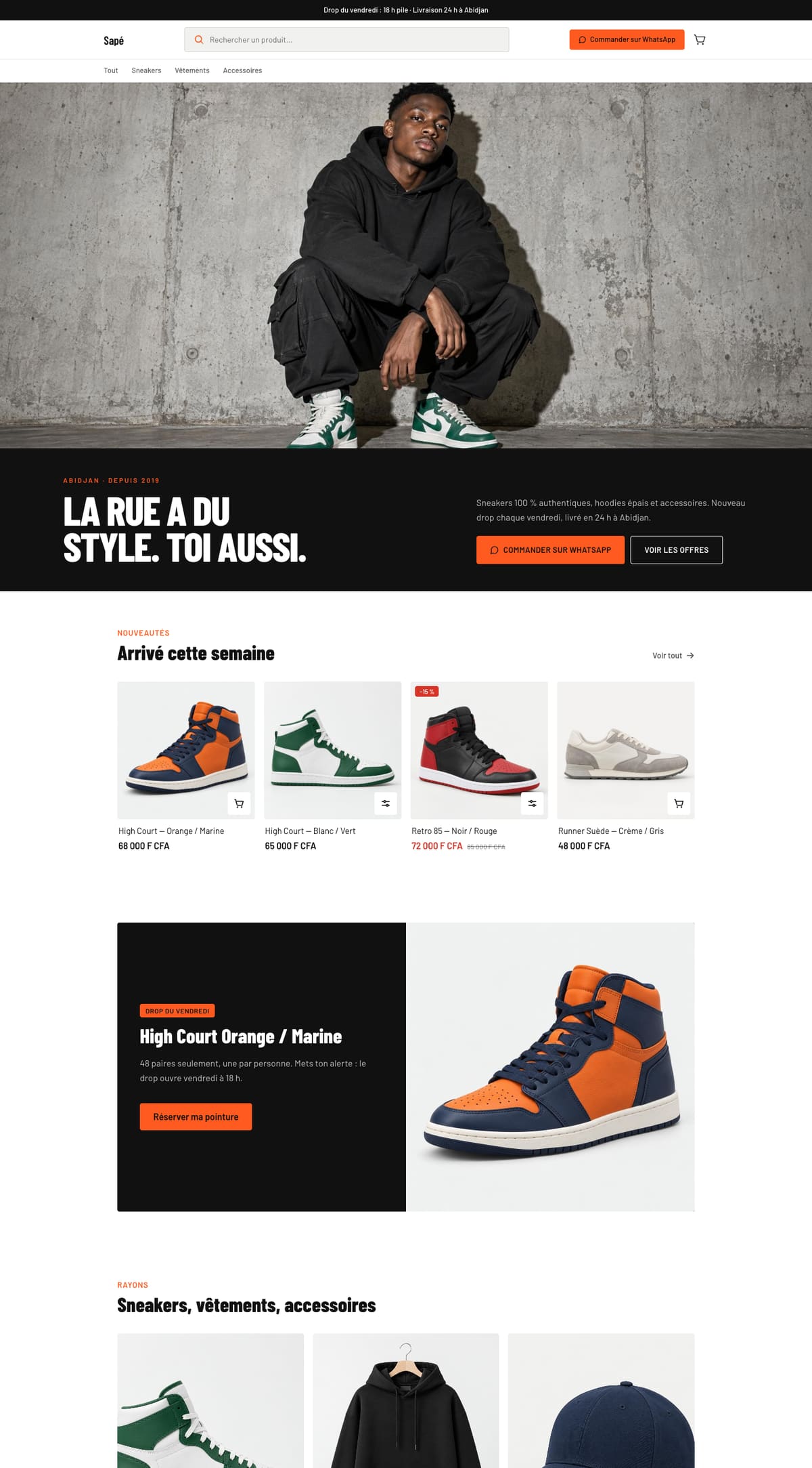 Sapé — Sneakers & streetwear